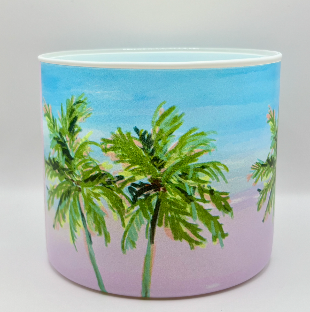 Palms Palm Beach | Hand Illustrated Soy Candle | Double Wick