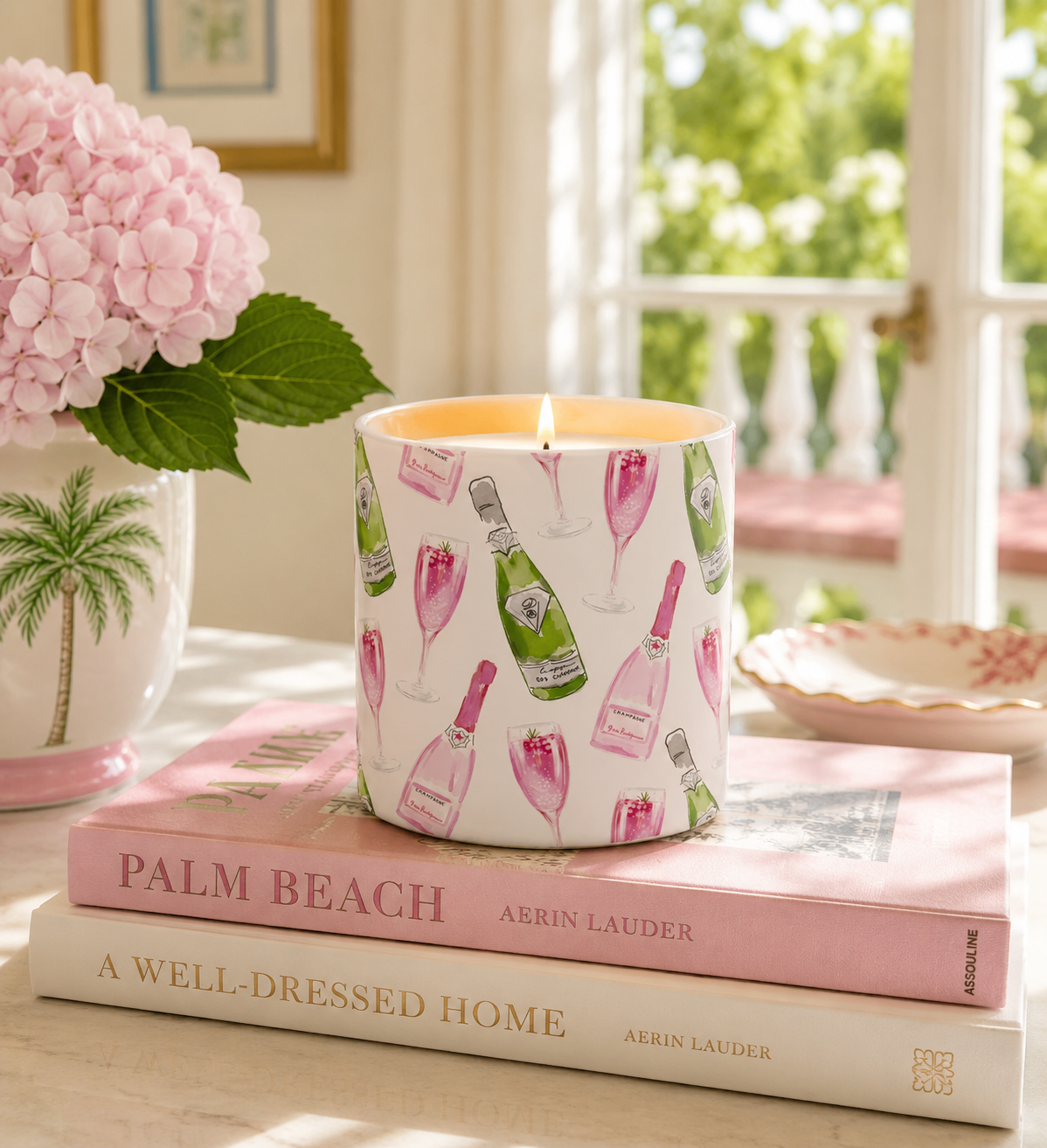 Pinky Promises | Hand Illustrated Soy Candle | Single Wick
