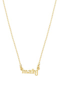 Mahj Ball Chain Necklace in Shiny Gold - 850 Mahjong