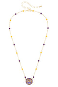 Lsu Tigers Logo Layering Necklace