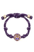 LSU Tigers Logo Paracord Bracelet