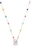 Bird Bam Layering Necklace in Pastel - 850 Mahjong