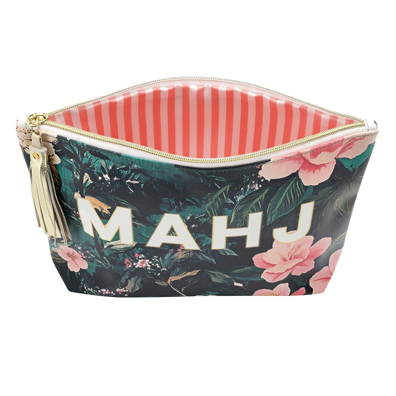 Tile Pouch - Mahj Floral - 850 Mahjong