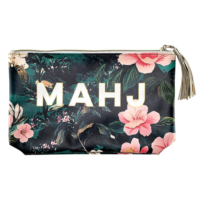 Tile Pouch - Mahj Floral - 850 Mahjong